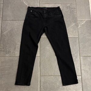 Classic Black Slim Fit Jeans for Men